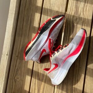 Official GA Red and White Athletic running Shoes